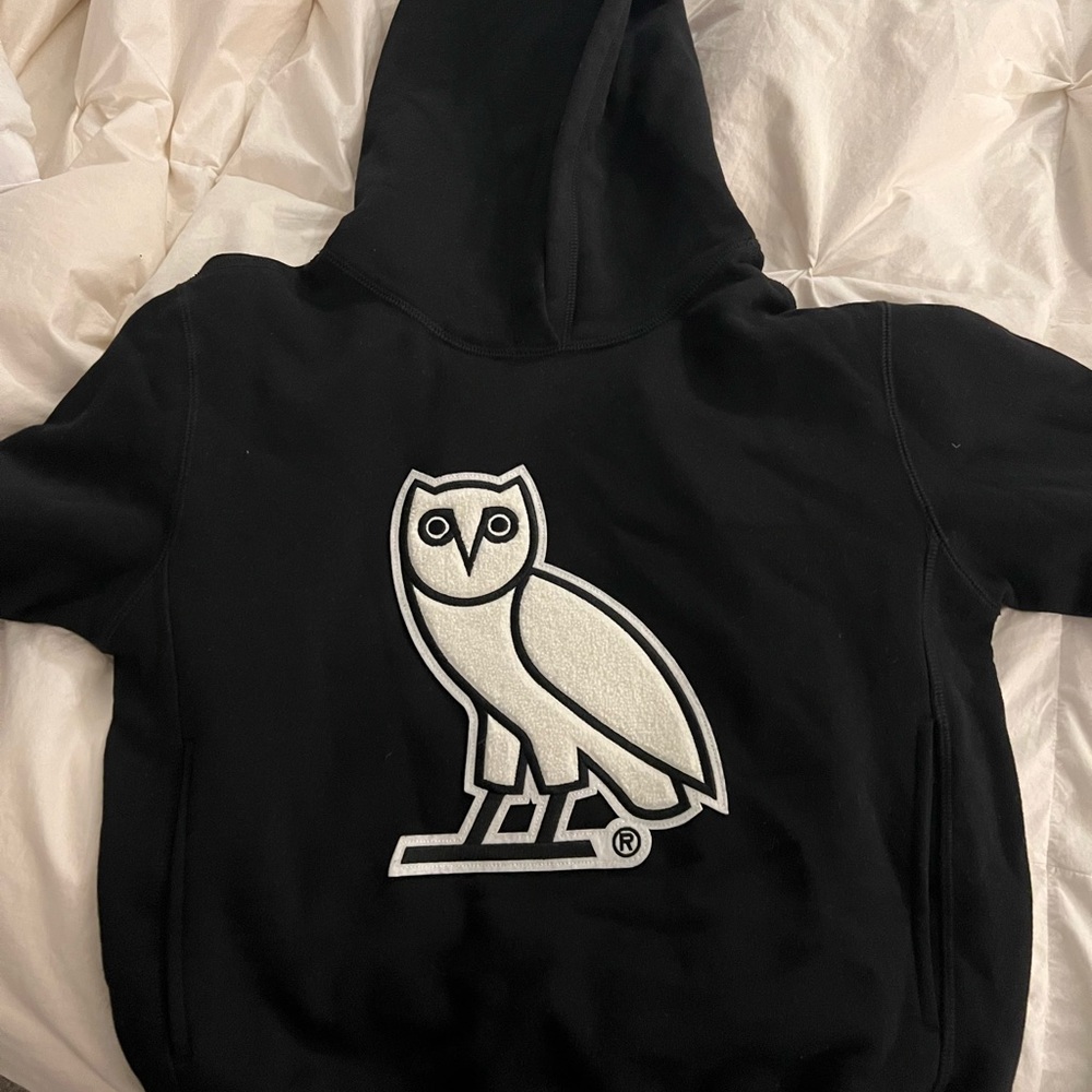 - Drake OVO Pullover Hoodie Sweatshirt chenille